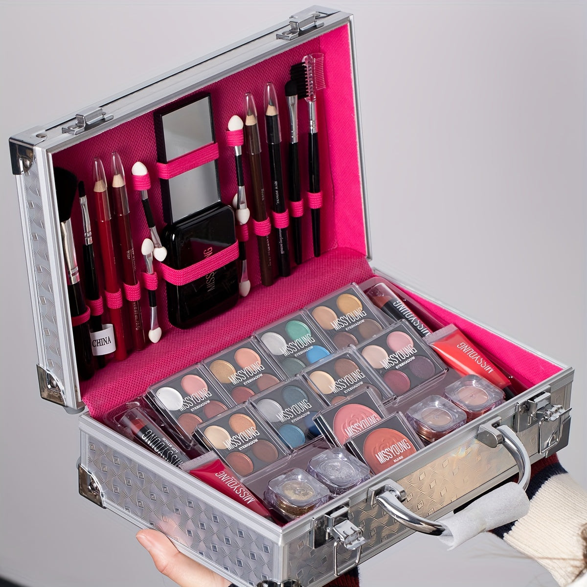 All-In-One Makeup Gift Set, Professional Makeup Tools 56pcs Set