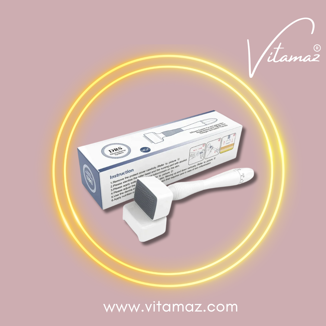 Derma Stamp Microneedling Face Roller Massager
