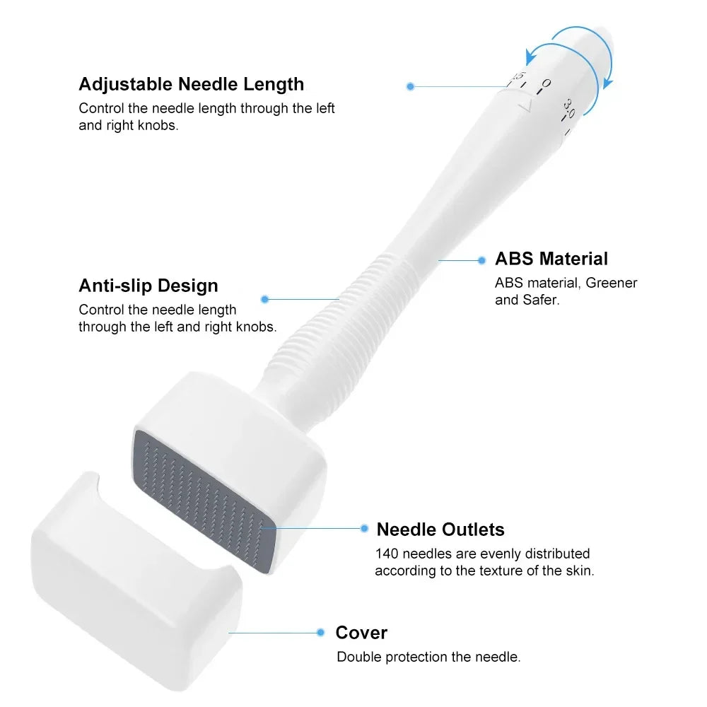 Derma Stamp Microneedling Face Roller Massager