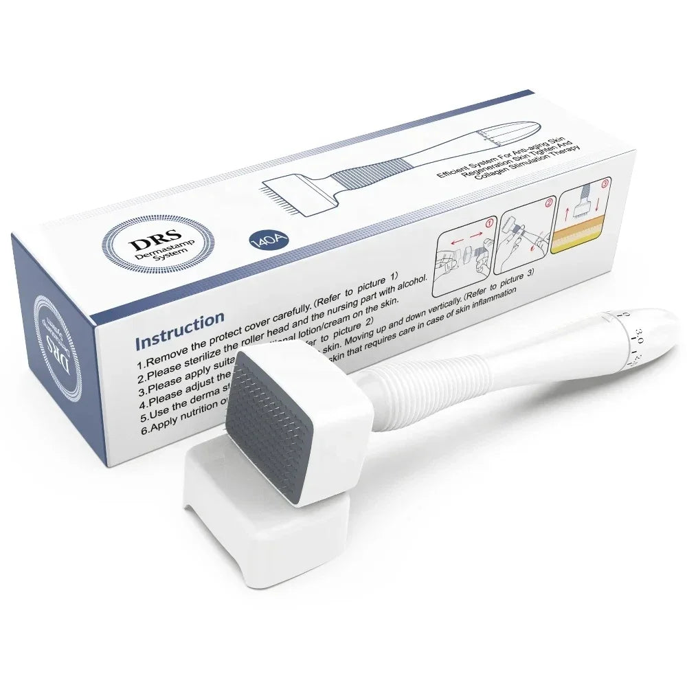 Derma Stamp Microneedling Face Roller Massager