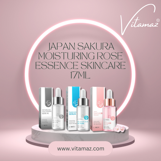 Japan Sakura Moisturing Rose Essence SkinCare 17ml