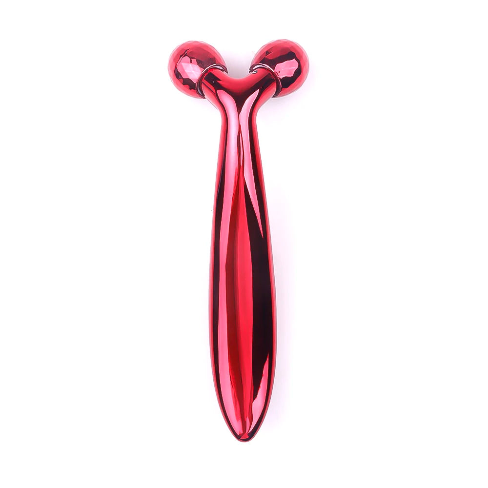 3D Massage Face Lifting Y Shape Roller 360 Rotate