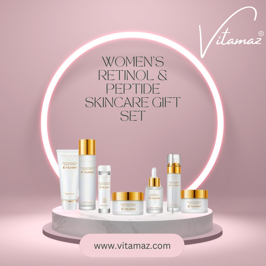 Women's Retinol & Peptide Skincare Gift Set
