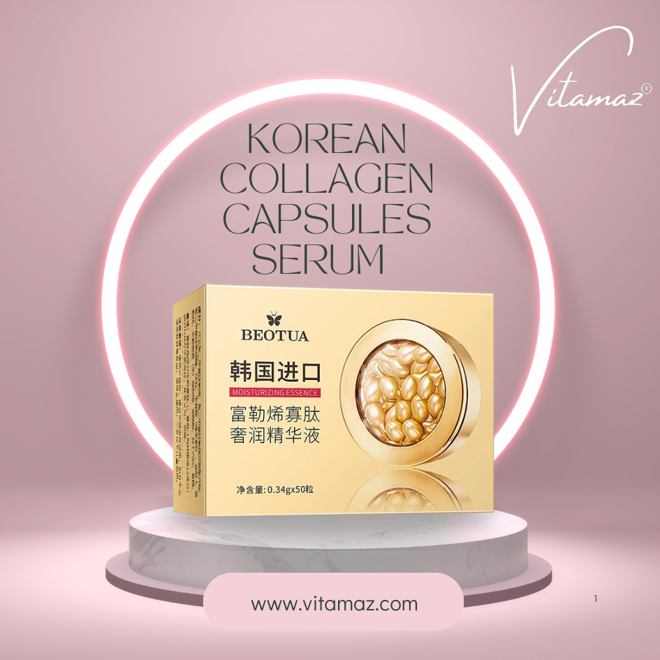 Korean Collagen Face Care Capsules Serum
